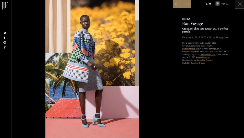 Suno - WMagazine.com - February 4, 2015