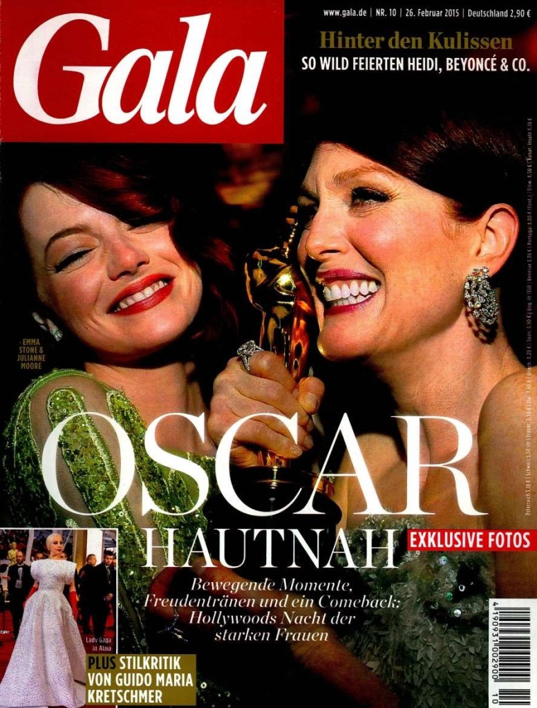 GALA DEUTSCHLAND DATED FEBRUARY 26TH 2015 Cover