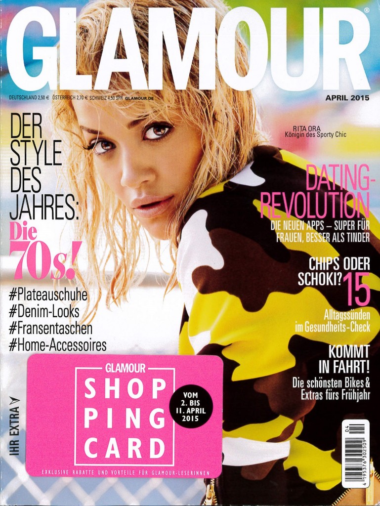 GLAMOUR DEUTSCHLAND DATED APRIL 2015 Cover