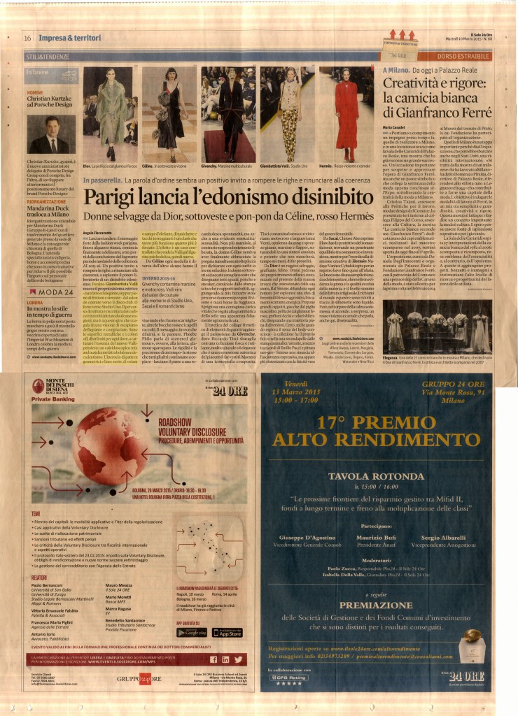 Il Sole 24 Ore 10.03.15 p.16