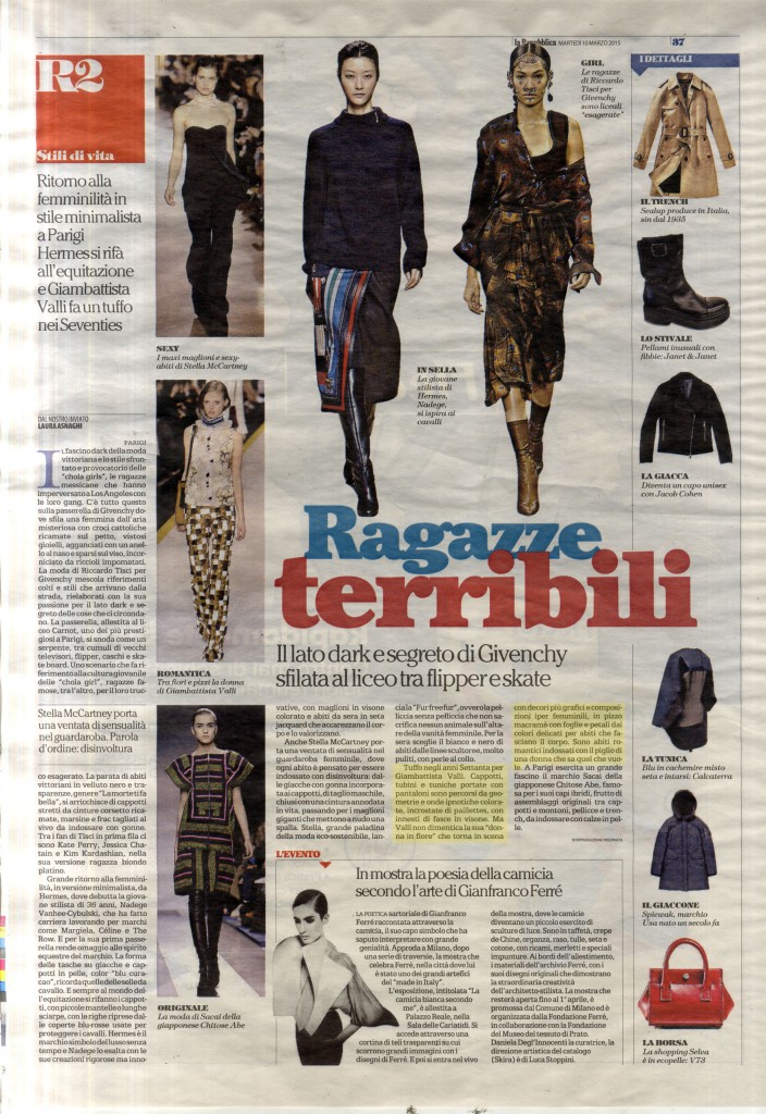 La Repubblica 10.03.15 p.37
