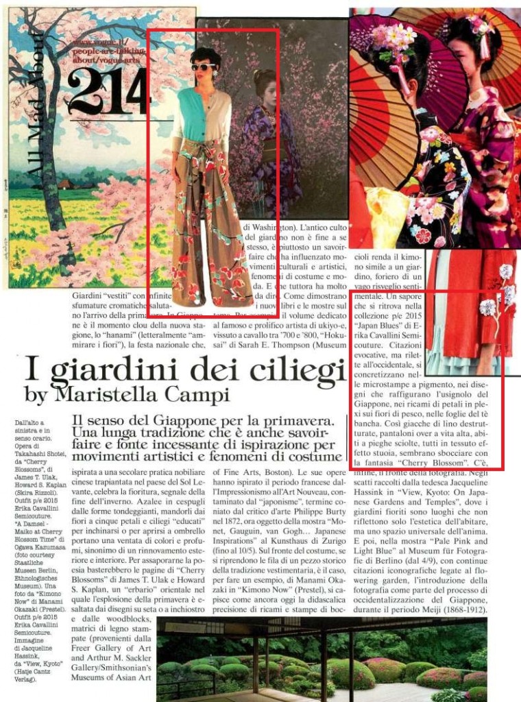 VOGUE ITALIA MARZO 2015, pag 214