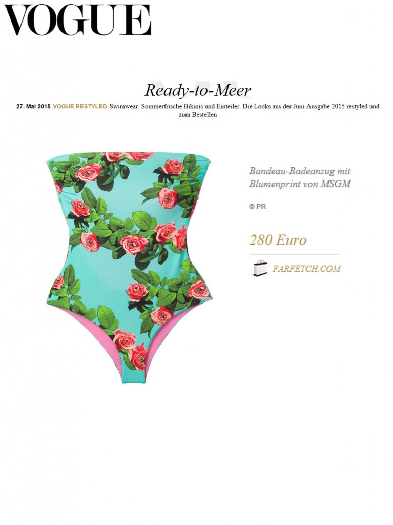 MSGM - VOGUE.DE - 27MAY15