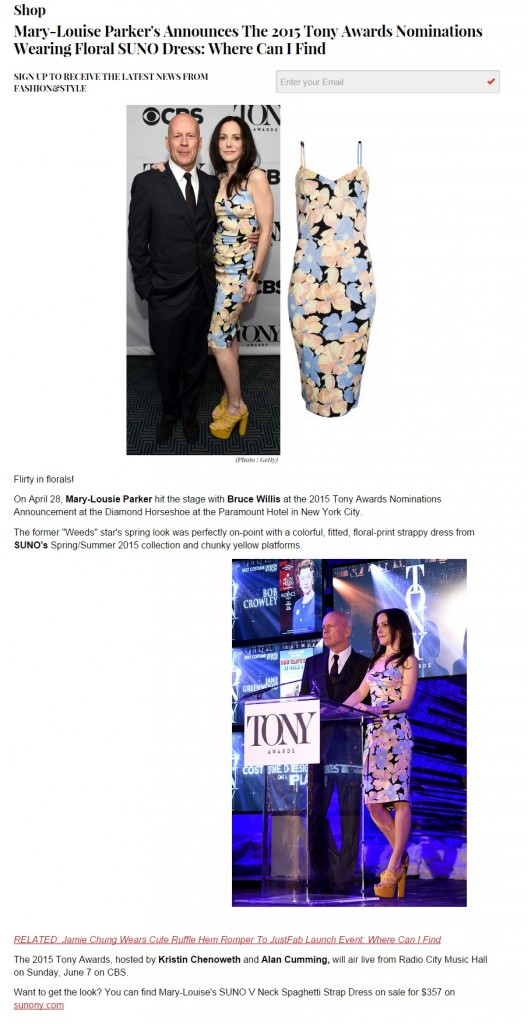 Suno - FashionStyle.com - June 2, 2015