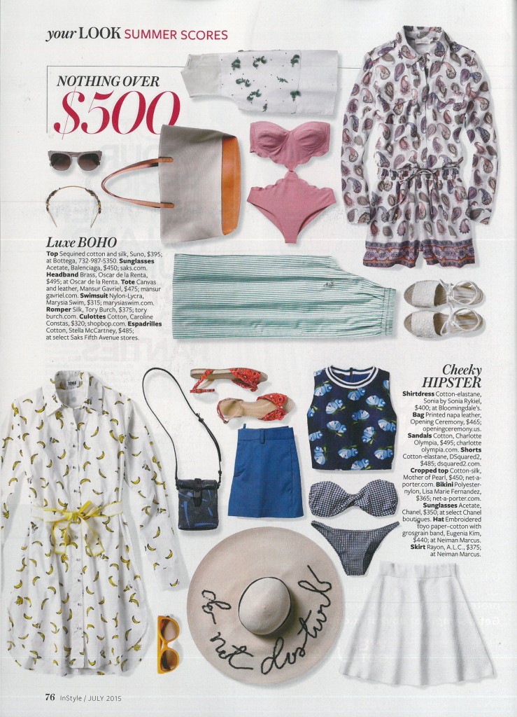 Suno - InStyle - July 2015 Credit