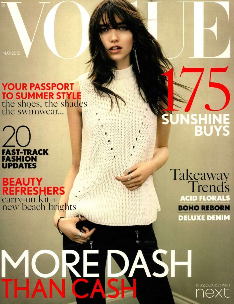 Vogue UK - More Dash than Cash 2015-5-1 Cover