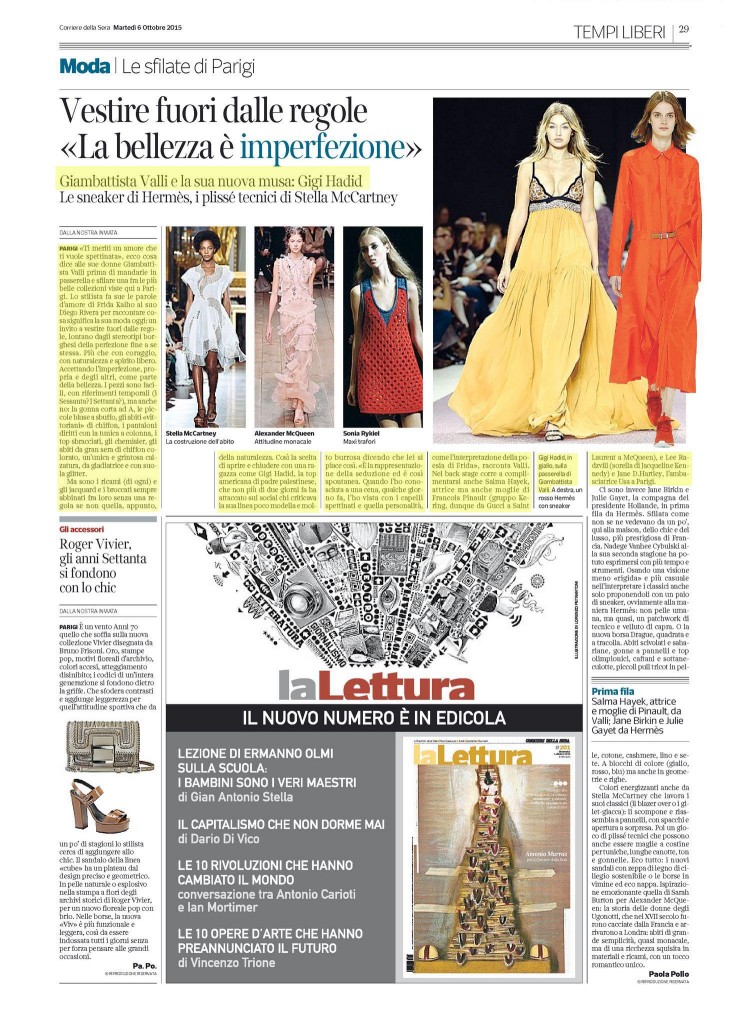 Corriere della Sera 6.10.15 p.29