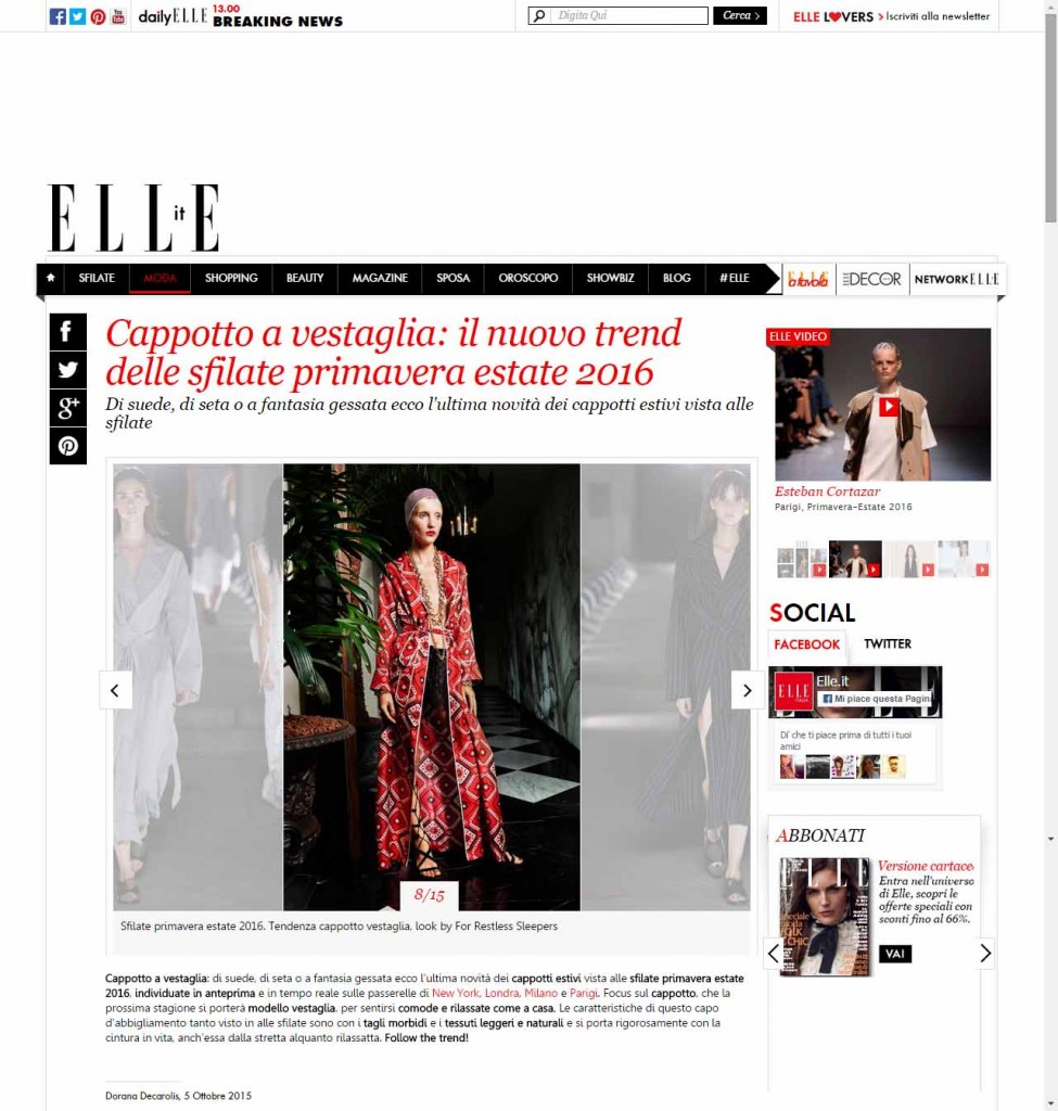 Elle.it 5.10.15