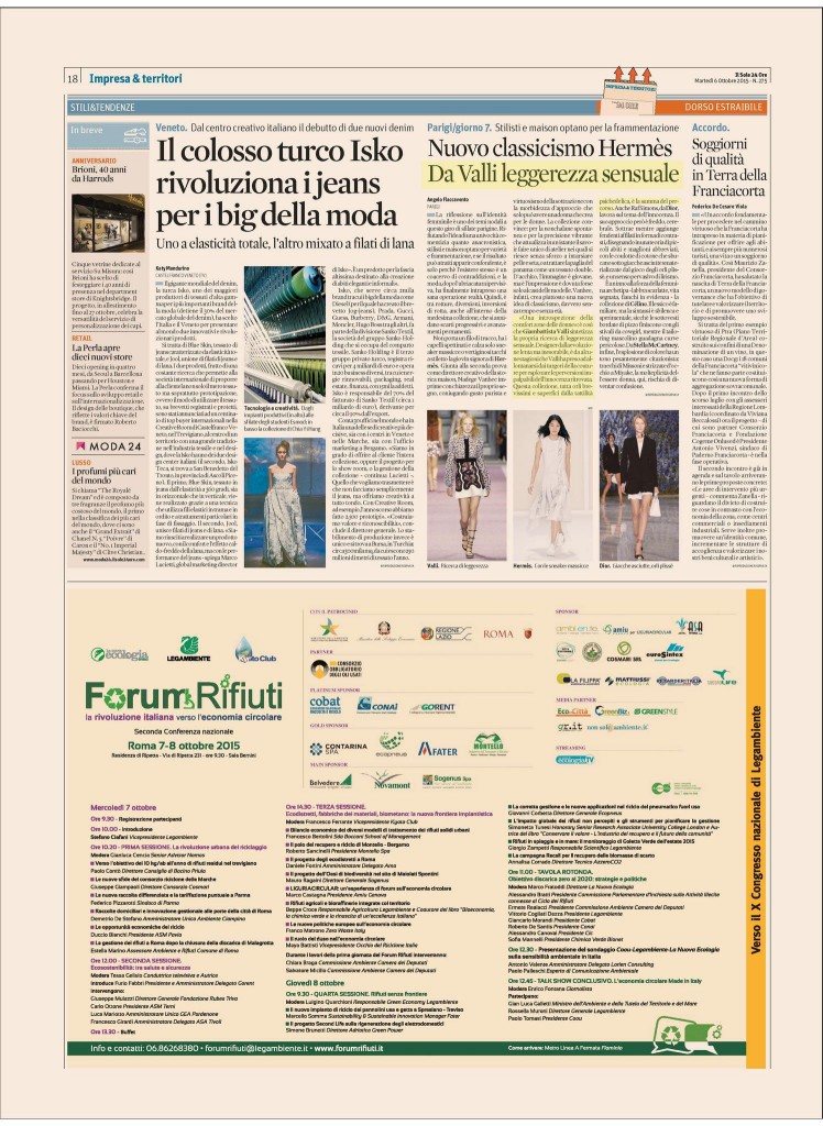 Il Sole 24 Ore 6.10.15 p.18