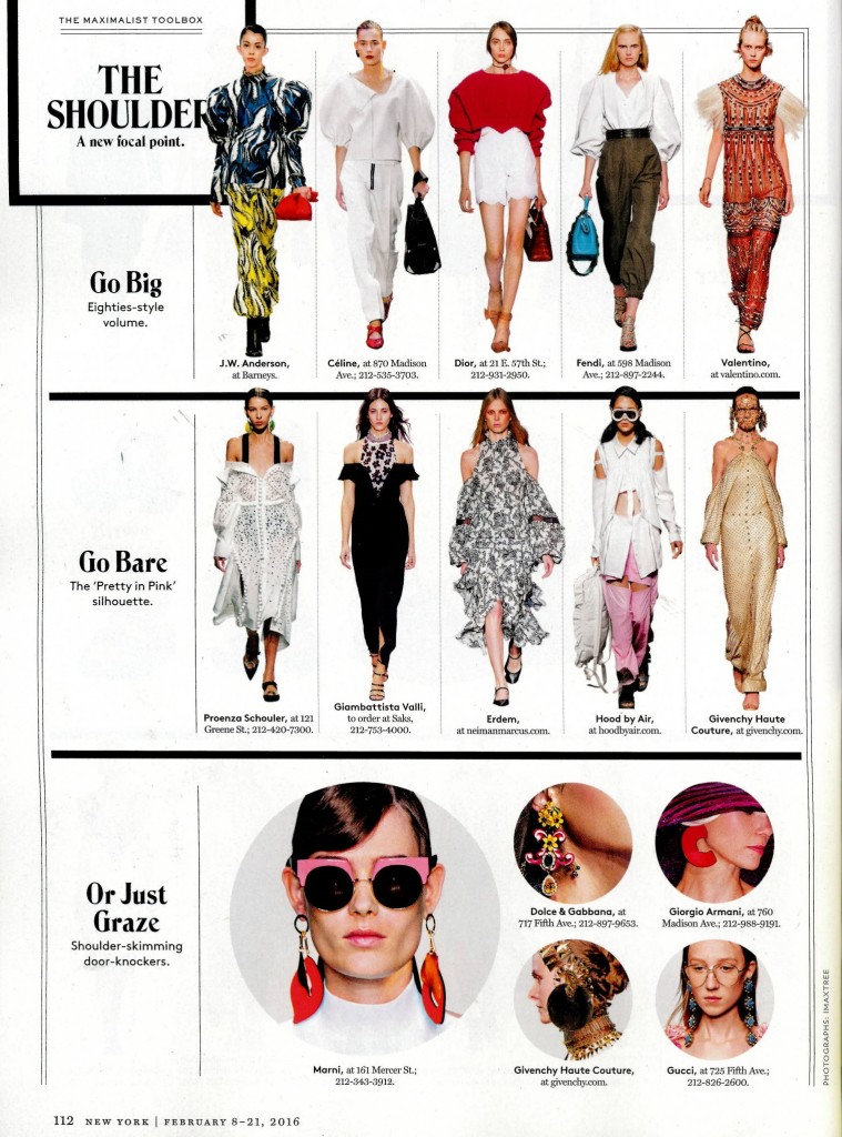 New York Magazine - 2.8.16 - Pg. 112