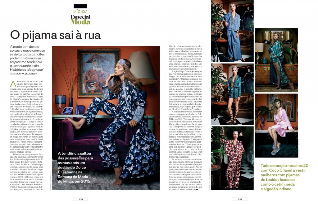 Expresso Magazine Portugal 19.03.16 pp.94-95