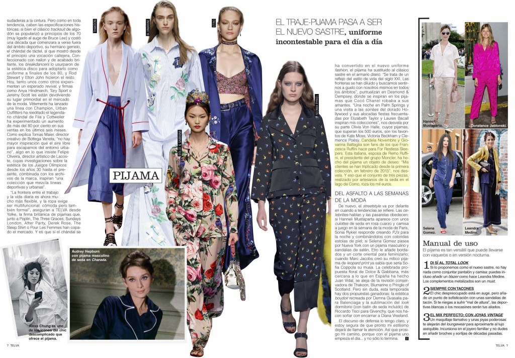 Telva Colecciones Spain SS 2016