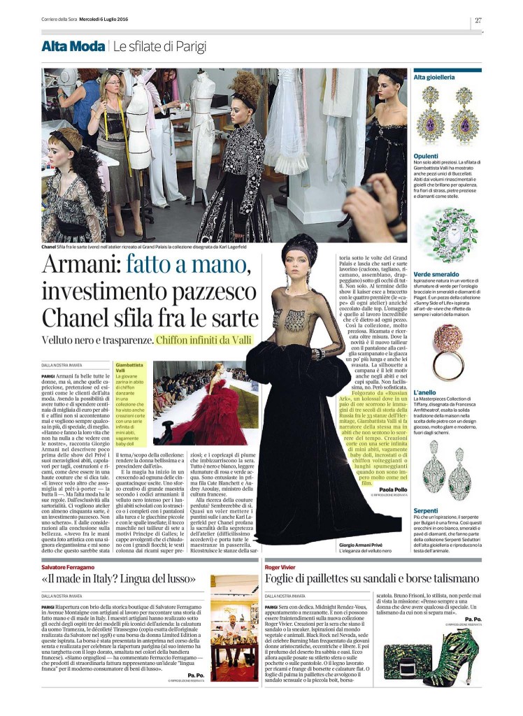 Corriere della Sera 6.07.16 p.27