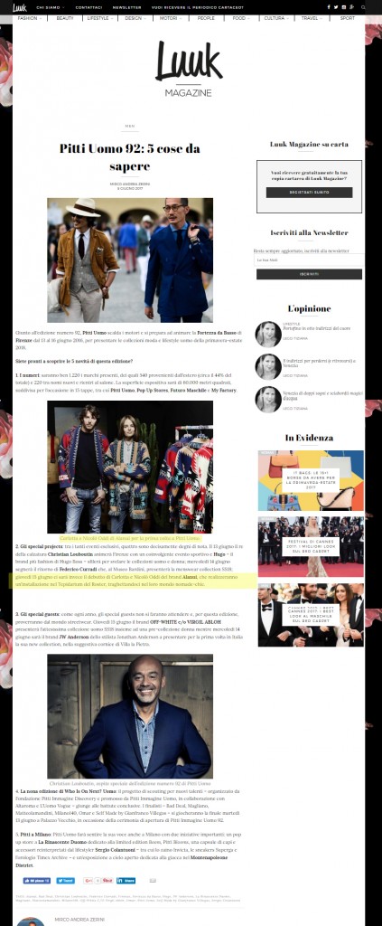 Luukmagazine.com 5.06.17