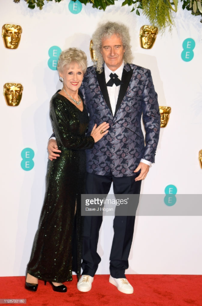 Brian May of Queen wears Yatay to the BAFTA’s